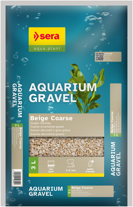 SERA Gravel Beige Coarse 3 L