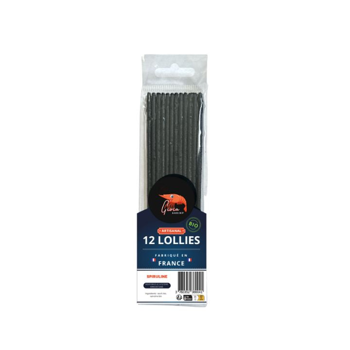 Gioia SHRIMP Lollies spiruline 12p
