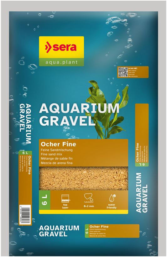 SERA Gravel Ocher Fine 6 L