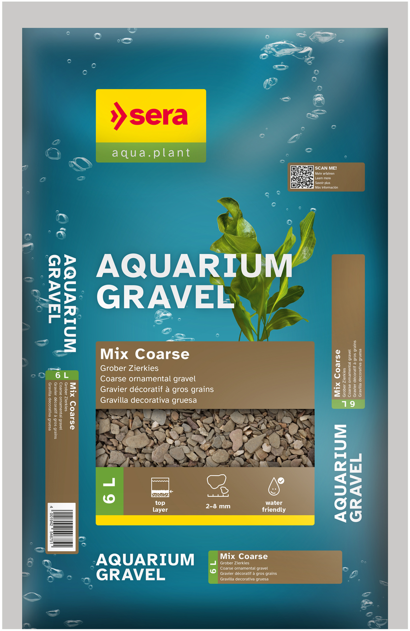 SERA Gravel Mix Coarse 6 L