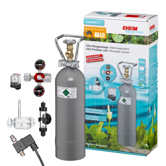 Eheim Co2 set 600 + bouteille 2kg + valve magnétique