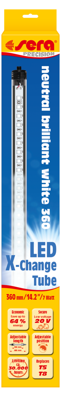 Sera Led neutral brillant white 520mm (ballast à part)