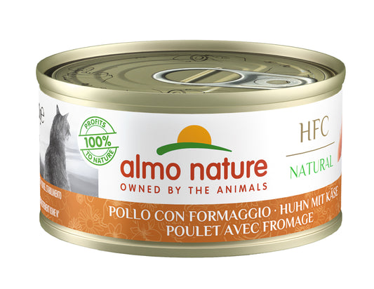 HFC Cats 70g Natural - poulet avec fromage