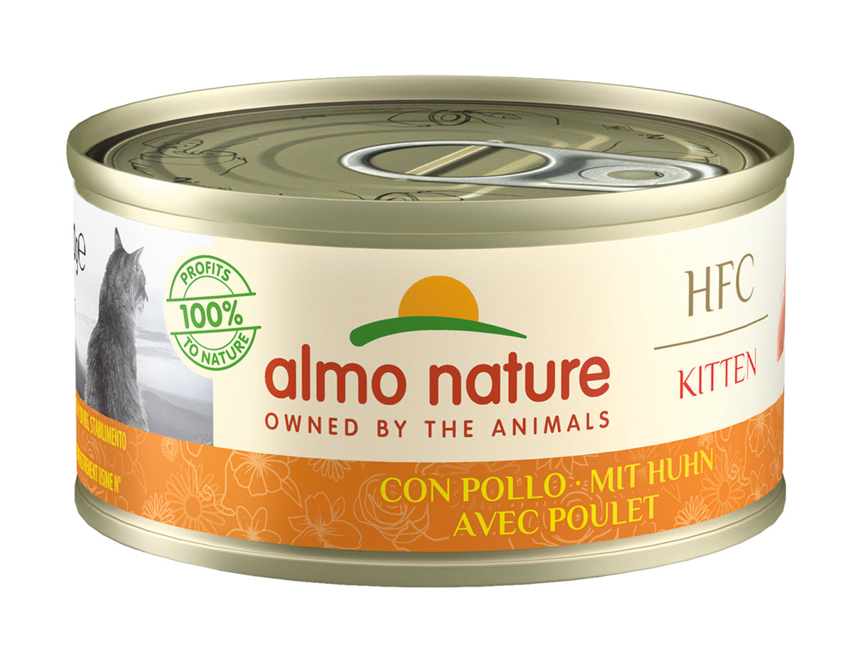 HFC Cats 70g Natural Kitten - avec poulet
