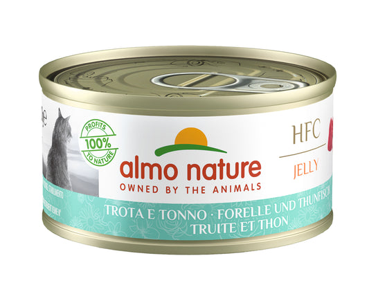 HFC Cats 70g Jelly - truite et thon