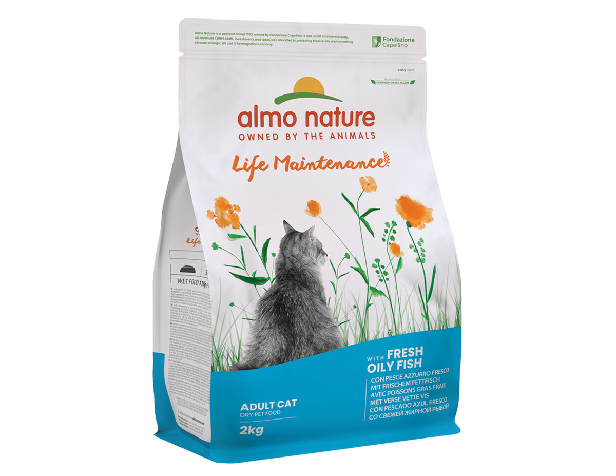 Almo Holistic Poisson gras et Riz 2 kg Chat