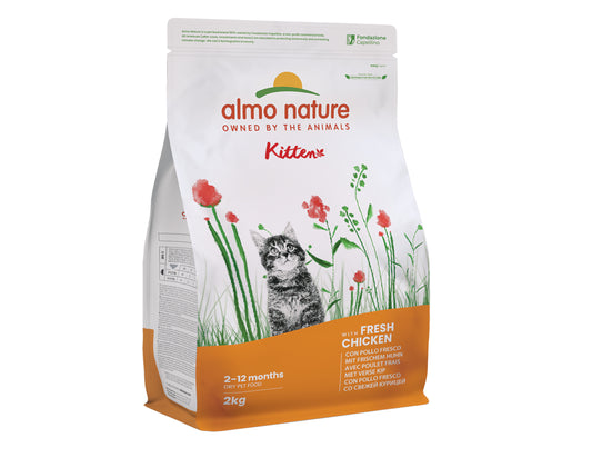 ALMO Holistic Kitten Poulet et Riz 2 kg Cats