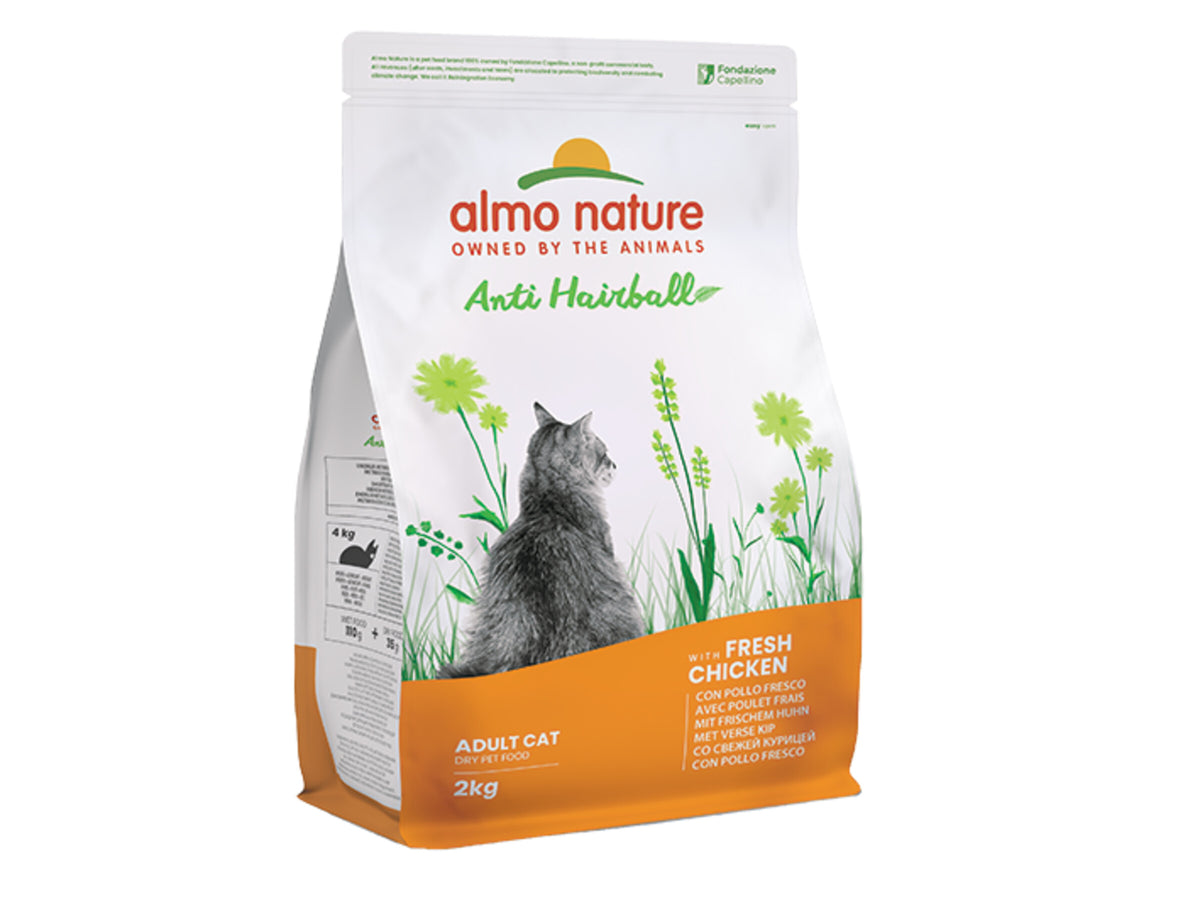 ALMO Holistic Anti Hairball Poulet et Riz 2 kg cats