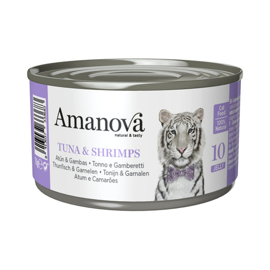 Amanova Tuna & Shrimps - (Gelei) 70 gr