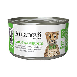 Amanova Sardine & Shrimps - (Gelei) 70 gr