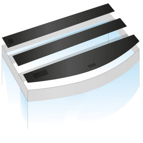 juwel volets vision 450 (3 pièces)