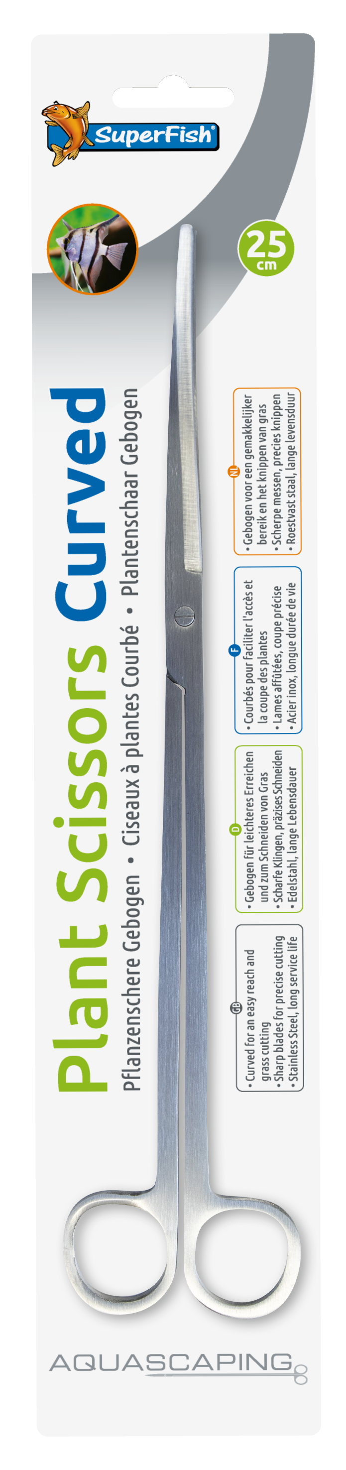 Superfish ciseaux courbés 25cm