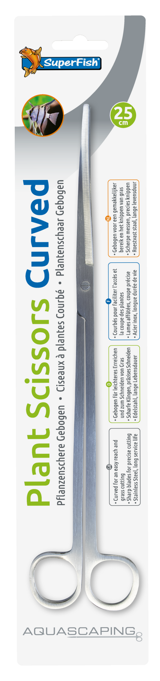 Superfish ciseaux courbés 25cm
