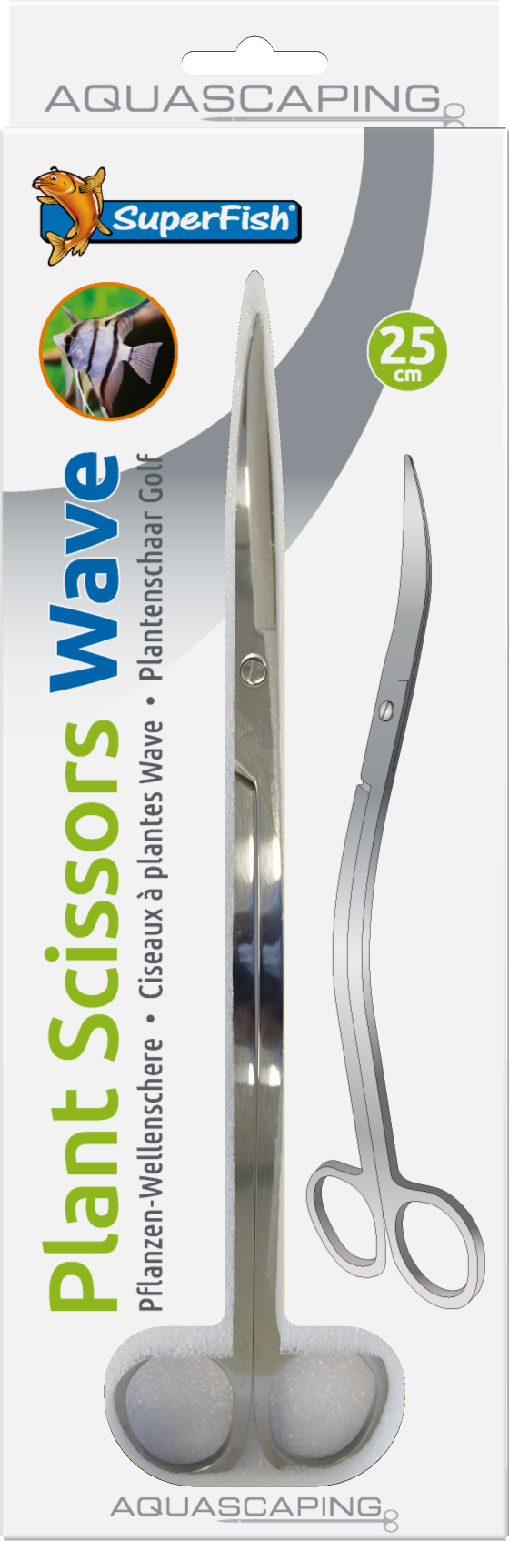 SuperFish ciseaux wave 25cm