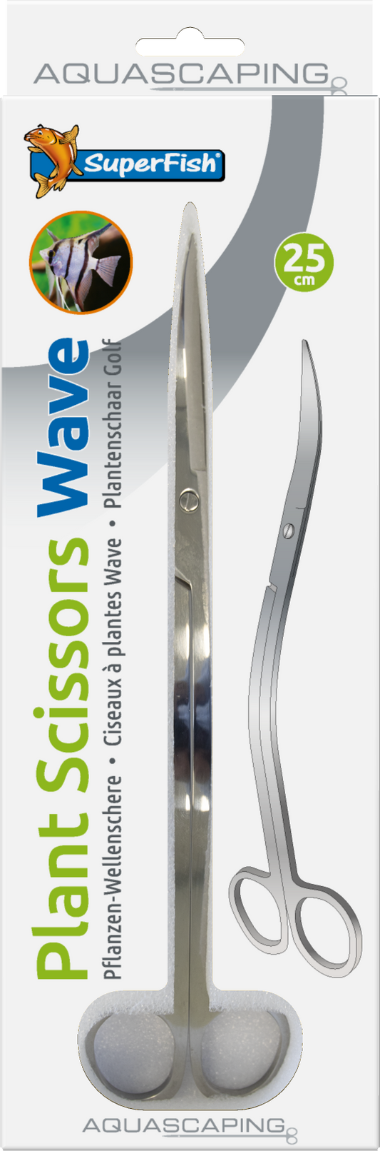 SuperFish ciseaux wave 25cm