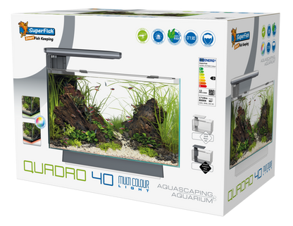 SuperFish Quadro 40 multicolor blanc 2