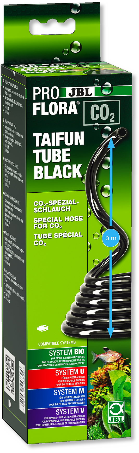 JBL PROFLORA Co2 Taifun Tube Black