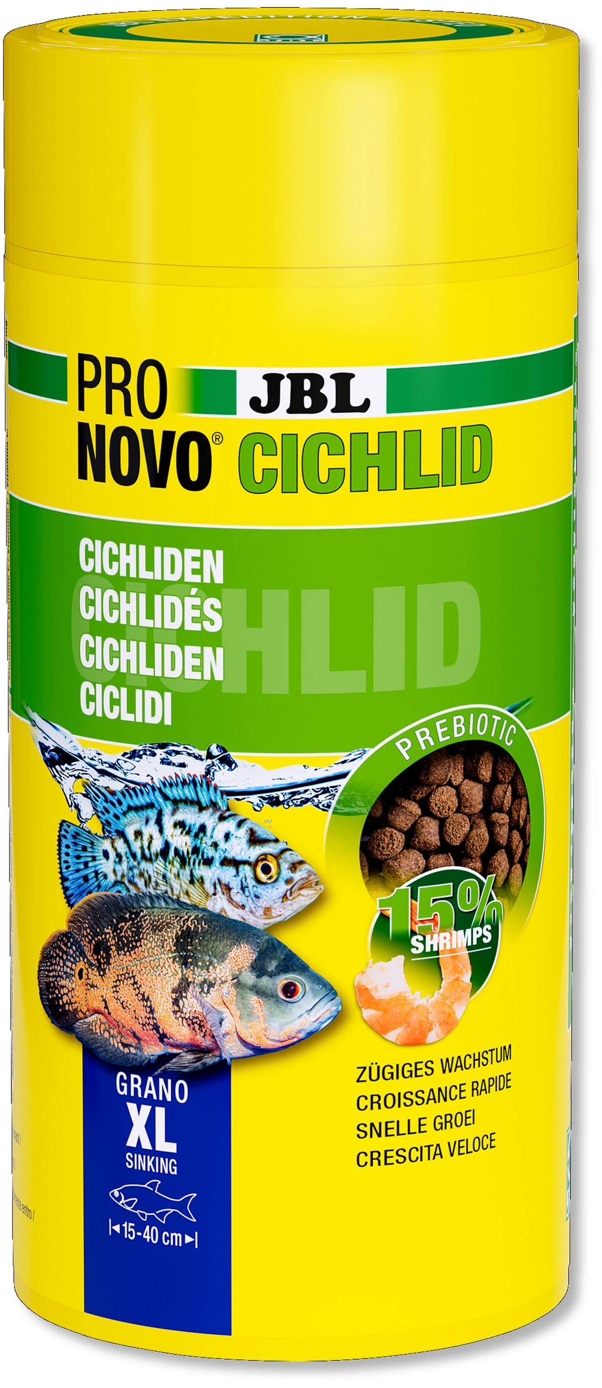 JBL PRONOVO cichlid grano XL 1000ml