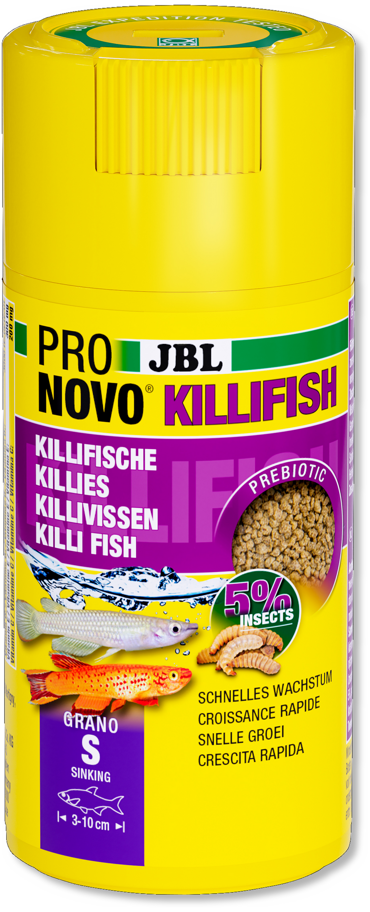 JBL PRONOVO killifish grano S 100ml click