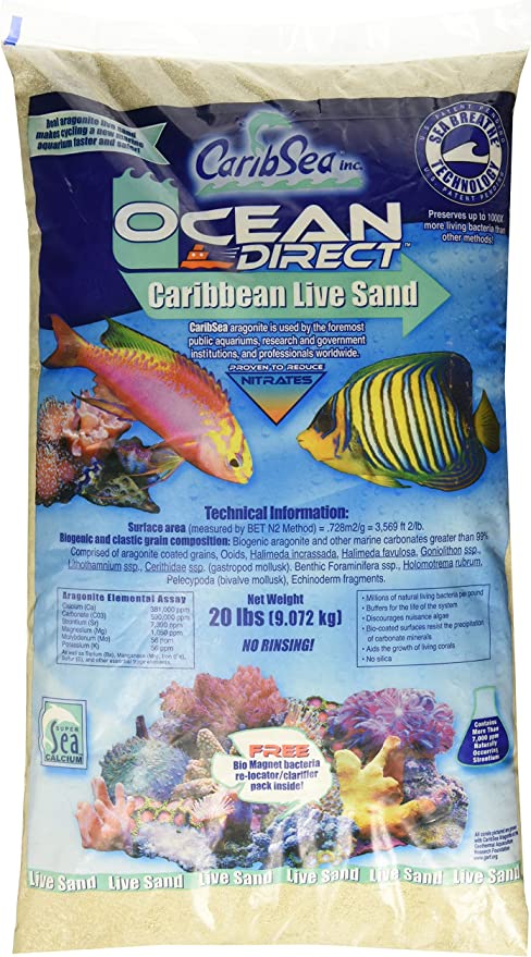 Caribsea Ocean Direct live sand 9,07kg