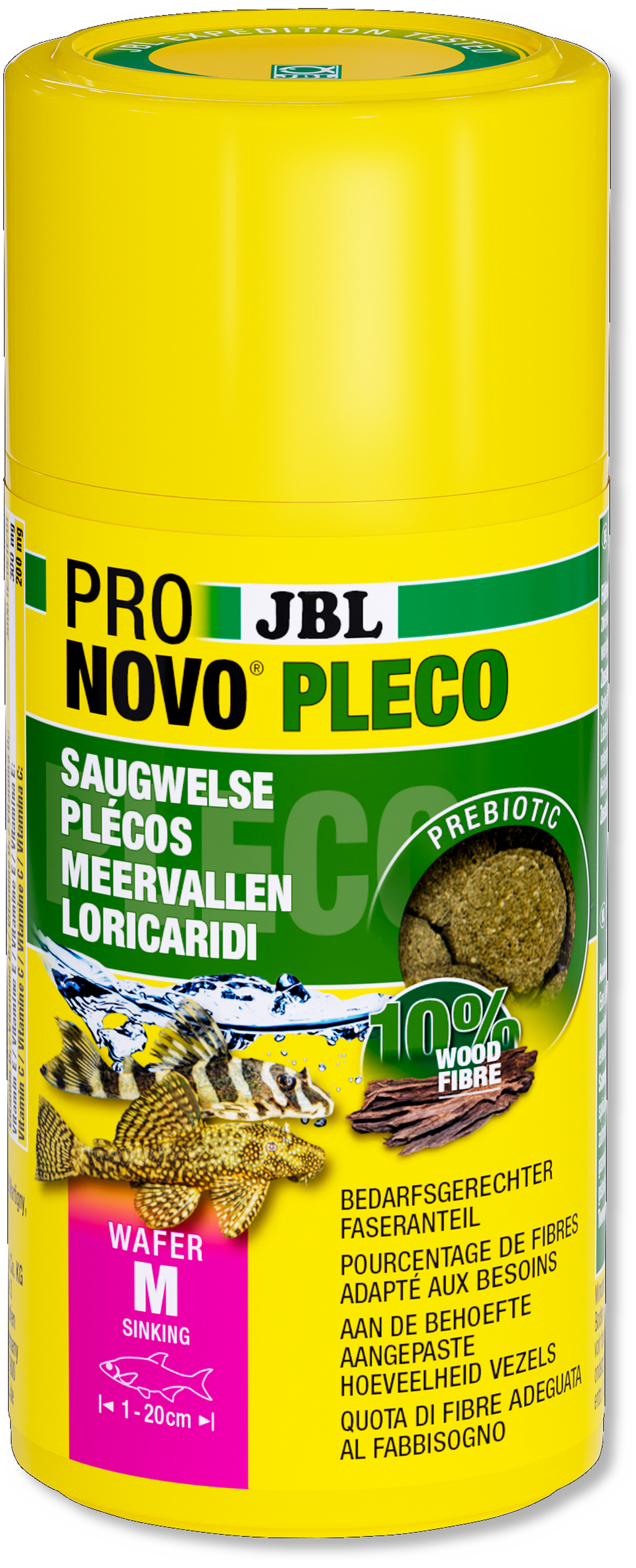 JBL PRONOVO pleco wafer M 250ml
