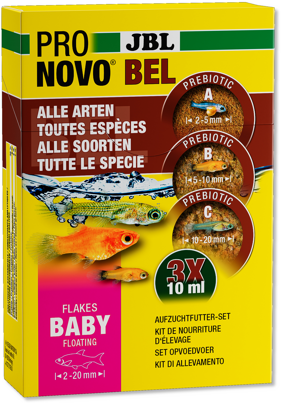 JBL PRONOVO bel flakes baby 3 x 10ml