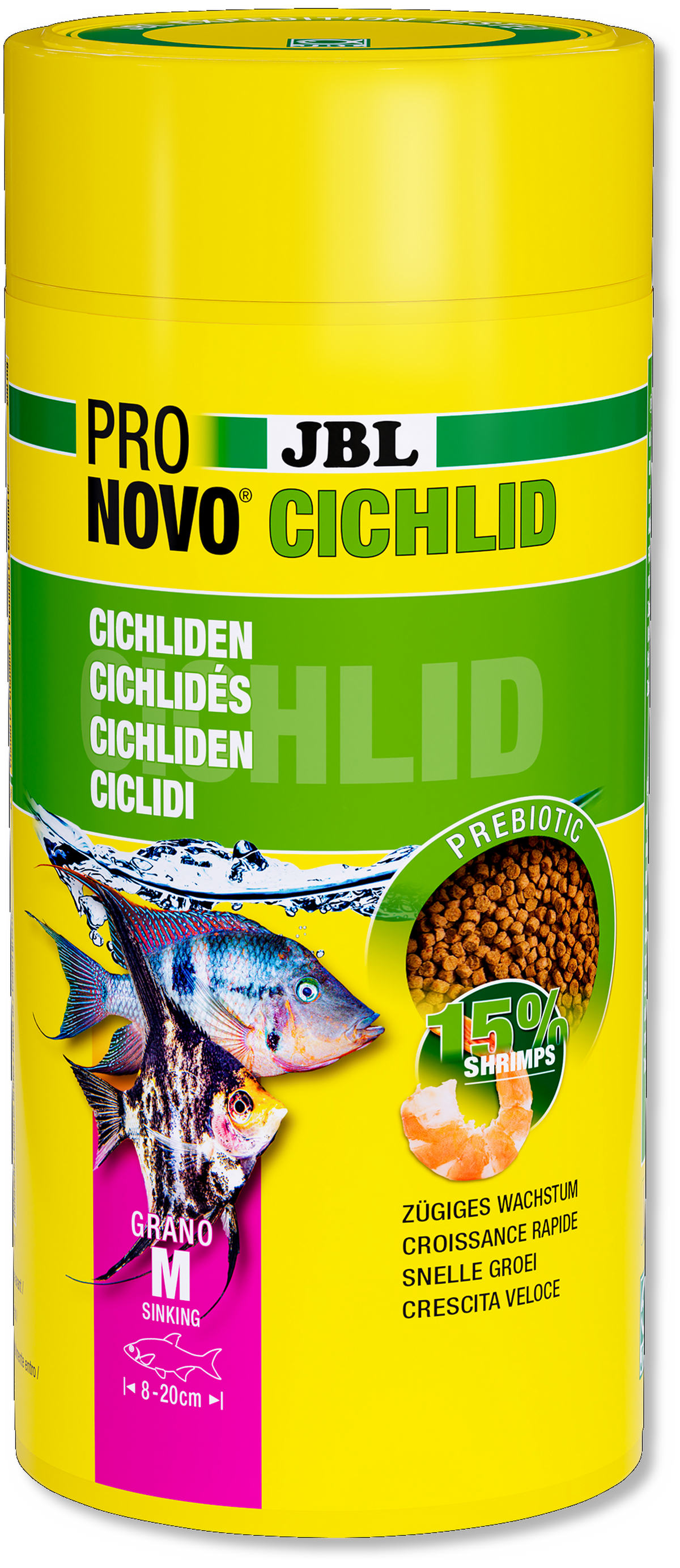 JBL PRONOVO cichlid grano M 1000ml