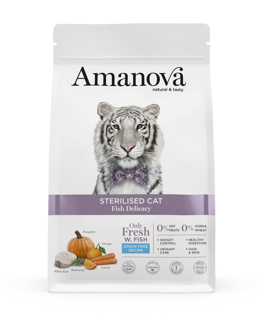 Sterilised Cat - Fish Delicacy 1,5kg