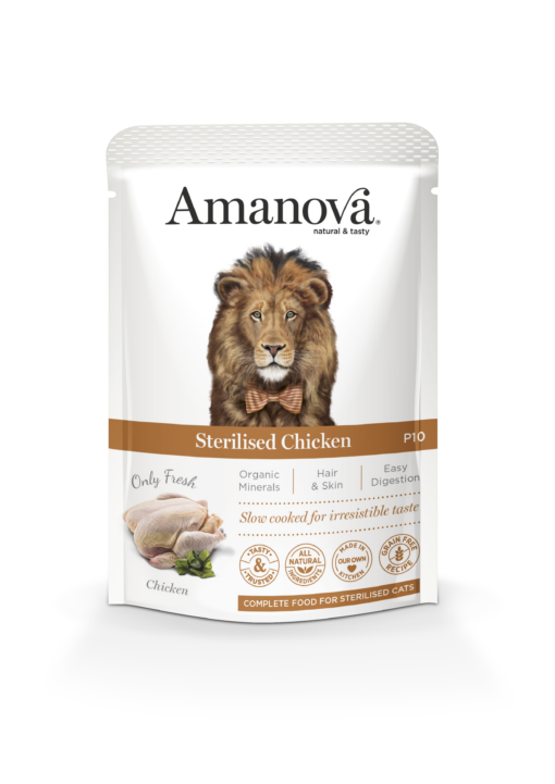 Amanova Sterilised Chicken - sachet 85 gr