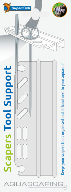 Superfish scapers tool support