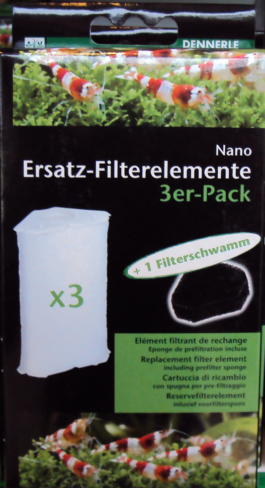 Dennerle filterelement pack3