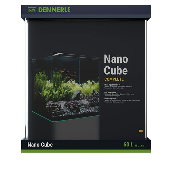 Dennerle nano cube complet led 60 litres (NOUVEAU)