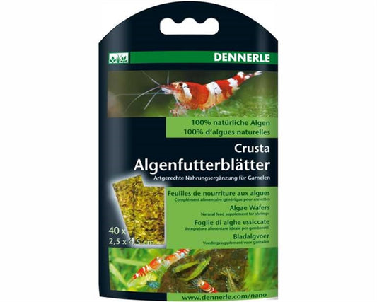 Dennerle Feuilles de nourriture aux algues