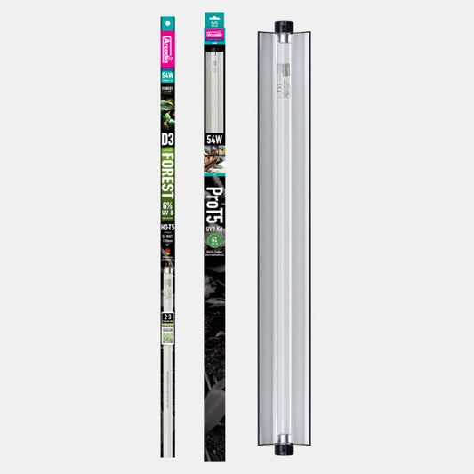 ARCADIA PRO T5 UVB KIT FOREST 6% UVB 54 WATT