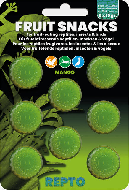 Repto Fruit snacks Mangue 8 cups 15 gr
