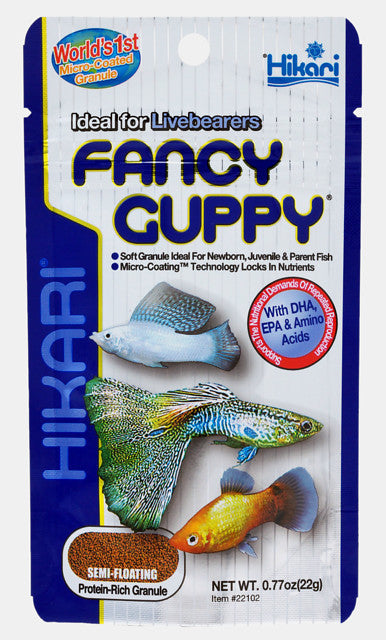 Hikari Fancy Guppy 22gr