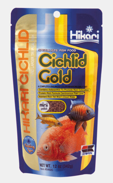Hikari Cichlid Gold Mini 342gr Coulant