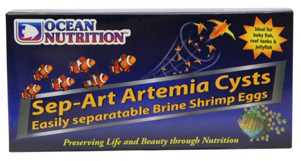 ocean nutrition sep-art artémia cysts 25gr