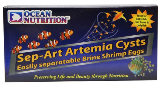 ocean nutrition sep-art artémia cysts 25gr