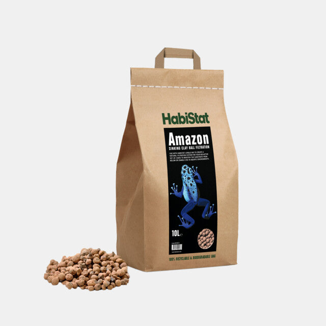 HABISTAT Substrat Amazon Sinking Clay Ball Filtration 10 LITRES