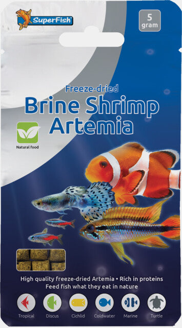 Superfish Artemia lyophilisées 5gr