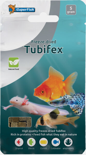 Superfish Tubifex lyophilisées 5gr