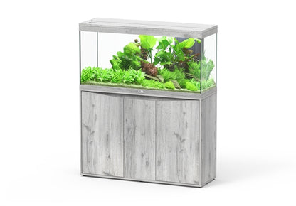 Aquatlantis Aquarium splendid Ultra 120 chêne blanchi + biobox 2