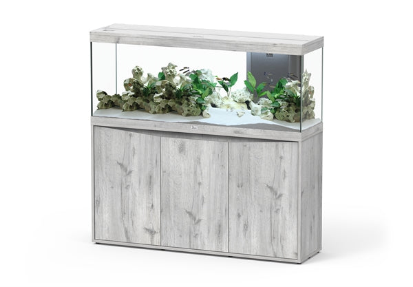 Aquatlantis Aquarium splendid Ultra 150 chêne blanchi + biobox 2