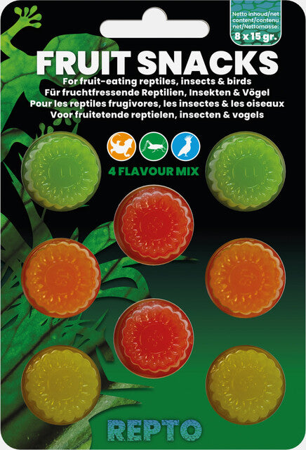 Repto Fruit snacks Mix 8 cups 15 gr