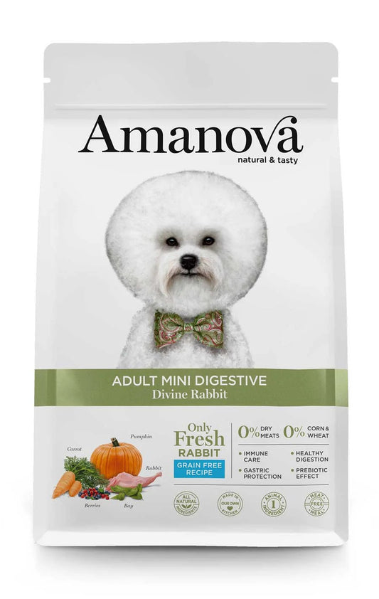 Amanova Adult Mini Digestive Divine Rabbit 800 gr