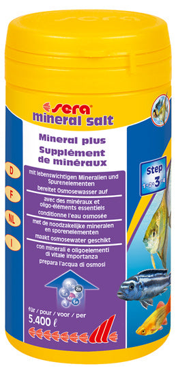 Sera Mineral salt 270g