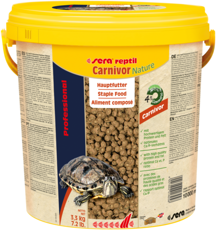 Sera reptil Professional Carnivor 10l