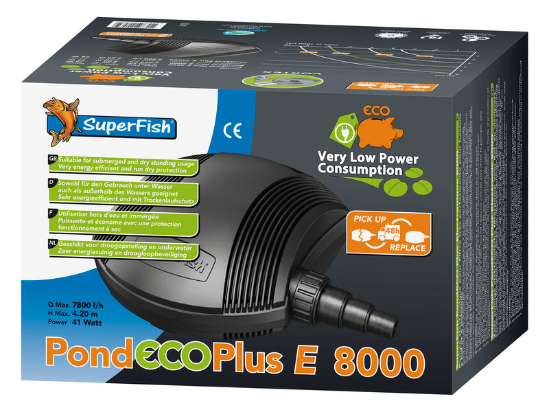 Superfish pond eco plus E 8000