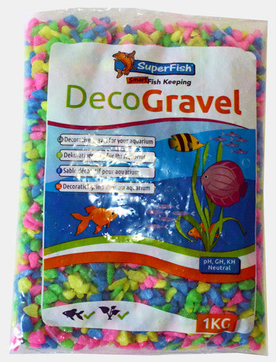Superfish déco sand néon mix 1 kg